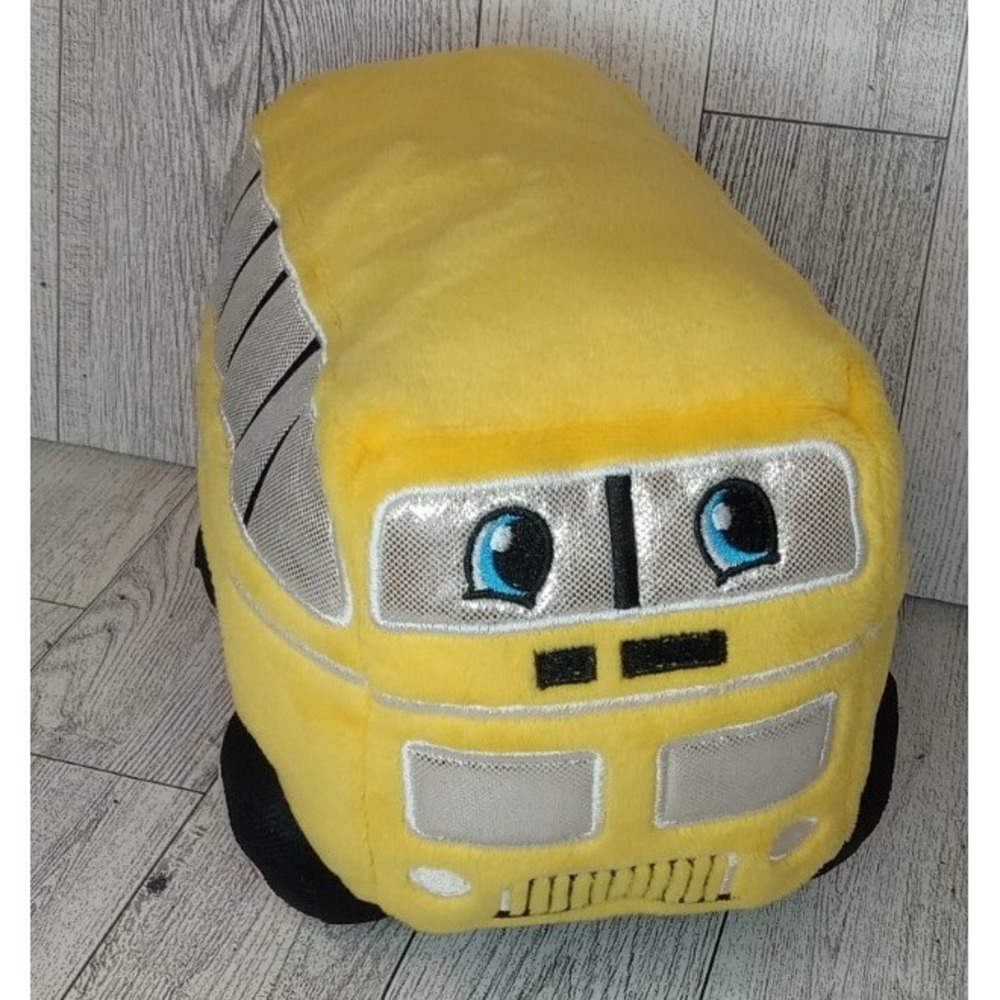 HugFun Yellow School Bus Singing Wheels on the Bus Go Round and Round Works Good